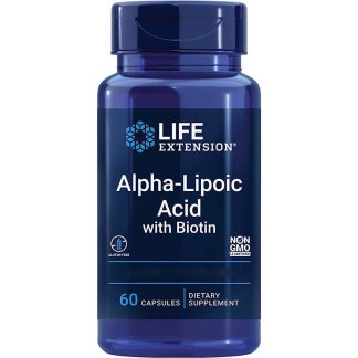 Life Extension, Alpha Lipoic Acid With Biotin, 60 capsules