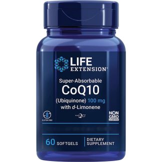Life Extension, Super-Absorbable CoQ10, 100mg, 60 softgels