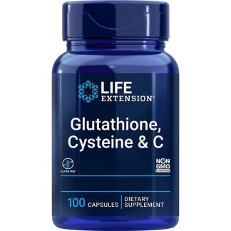 Life Extension, Glutathione Cysteine & C, 100 capsules