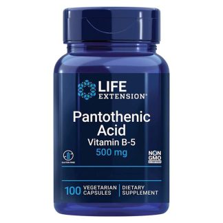 Life Extension, Pantothenic Acid, 500mg, 100 capsules
