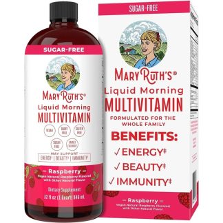 MaryRuth's, Morning Multivitamin Liquid, Raspberry, 32oz (946ml)