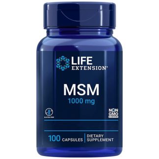 Life Extension, MSM, 1000mg, 100 capsules