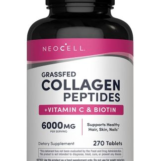 Neocell, Grassfed Collagen + Vitamin C and Biotin. 270 tablets