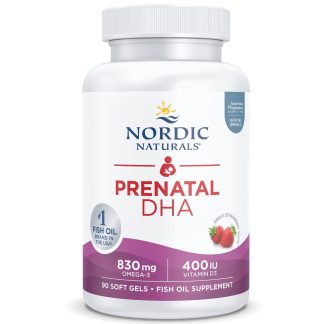 Nordic Naturals, Prenatal DHA, 830mg Omega-3 plus 400IU Vitamin D3, 90 softgels