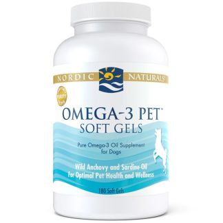 Nordic Naturals, Omega-3-Pet for dogs, 180 soft capsules