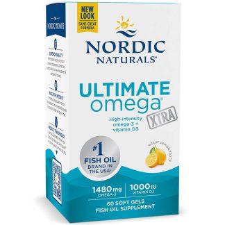 Nordic Naturals, Ultimate Omega Xtra, 60 soft capsules