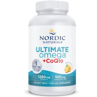 Nordic Naturals, Ultimate Omega + CoQ10, 120 soft capsules