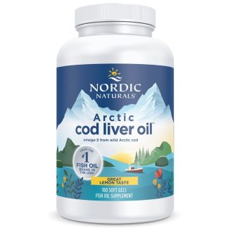 Nordic Naturals, Arctic Cod Liver Oil, 750 mg, 180 softgels