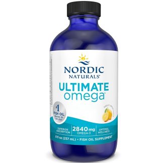 Nordic Naturals, Ultimate Omega, Lemon, 2,840mg, 237ml