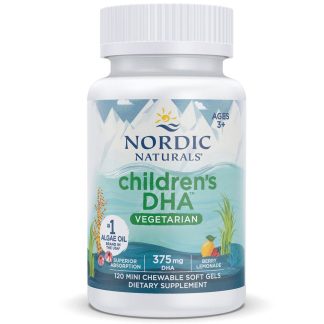 Nordic Naturals, Children's DHA, Vegetarian, 375mg, 120 soft capsules