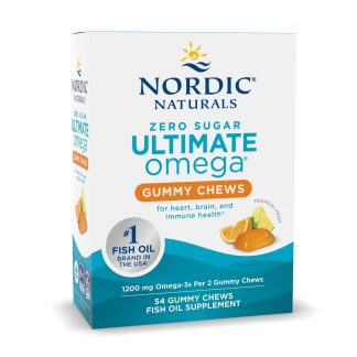 Nordic Naturals, Zero Sugar Ultimate Omega, 54 Gummies