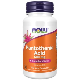 Now Foods, Pantothenic Acid, 500mg, 100 Veg. capsules
