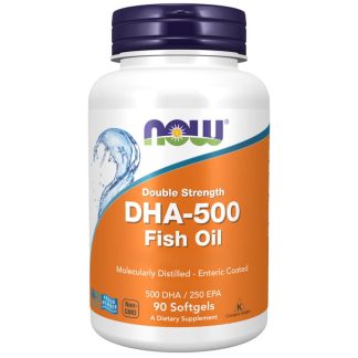 Now Foods, DHA-500, Double Strength, 90 softgels