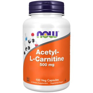 Now Foods, Acetyl-L-Carnitine, 500mg, 100 Veg. capsules