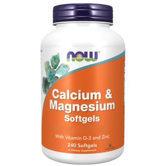 Now Foods, Calcium & Magnesium, 240 soft capsules