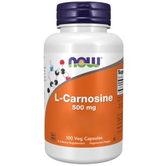 Now Foods, L-Carnosine, 500mg, 100 Veg. capsules