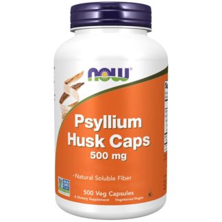 Now Foods, Psyllium Husk, 500mg, 500 Veg. capsules