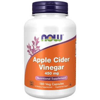 Now Foods, Apple Cider Vinegar, 450 mg, 180 capsules