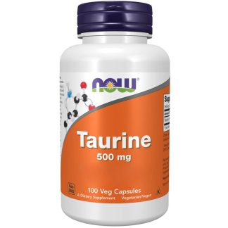 Now Foods, Taurine, 500mg, 100 Veg. capsules