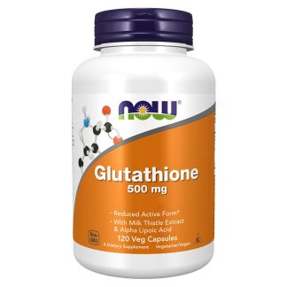 Now Foods, Glutathione, 500mg, 120 veg. capsules