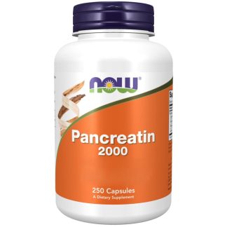 Now Foods, Pancreatin 2000, 200mg, 250 capsules