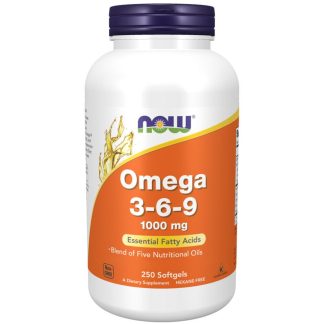 Now Foods, Omega 3-6-9, 1000mg, 250 softgels