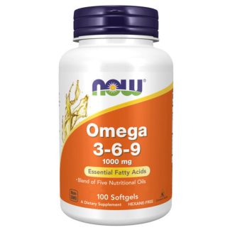 Now Foods, Omega 3-6-9, 1000mg, 100 softgels
