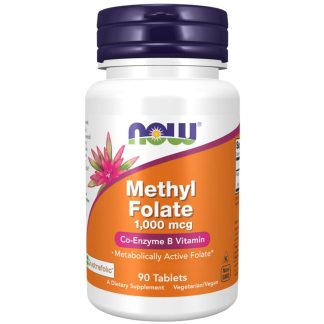 Now Foods, Methyl Folate, 1000mcg, 90 tablets