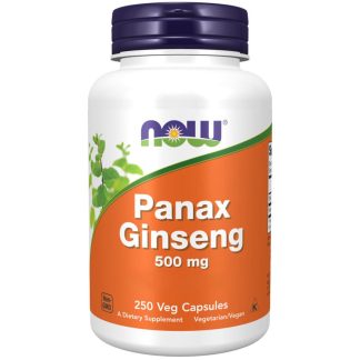 Now Foods, Panax Ginseng Extract, 500mg, 250 Veg. capsules