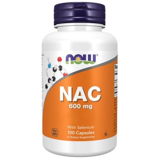 Now Foods, NAC, 600mg, 100 veg. capsules
