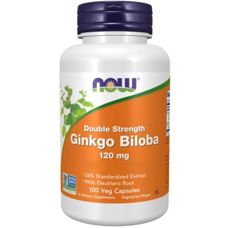 Now Foods, Ginkgo Biloba, 120mg, 100 Veg. capsules