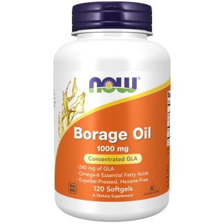 Now Foods, Borage Oil, 1000mg, 120 softgels