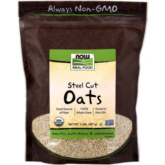Now Foods, Steel Cut Oats, 907g