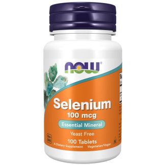 Now Foods, Selenium, 100mcg, 100 tablets