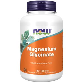 Now Foods, Magnesium Glycinate, 180 tablets