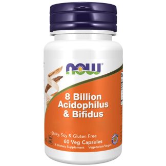 Now Foods, 8 billion Acidophilus & Bifidus, 60 capsules
