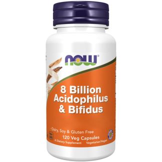 Now Foods, 8 billion Acidophilus & Bifidus,120 capsules