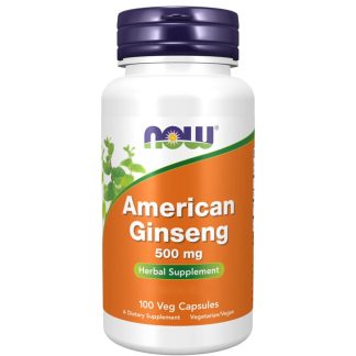 Now Foods, American Ginseng, 500mg, 100 capsules