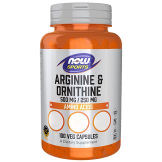 Now Foods, Arginine/Ornithine, 100 capsules