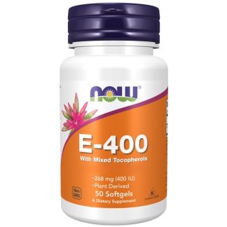 Now Foods, Vitamin E-400IU with mixed Tocopherols, 50 softgels