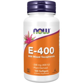 Now Foods, Vitamin E-400IU with mixed Tocopherols, 100 softgels