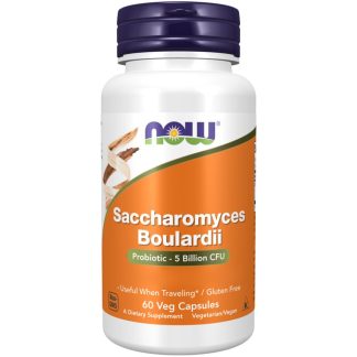 Now Foods, Probiotic Saccharomyces Boulardii, 60 capsules