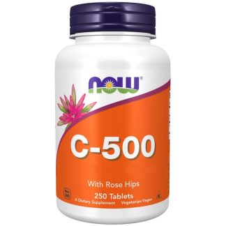 Now Foods, C-500 with Rose Hips, 250 tablets