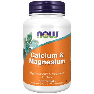 Now Foods, Calcium & Magnesium 2:1 Ratio, 100 tablets