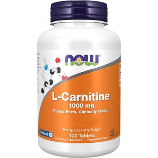 Now Foods, L-Carnitine, 1000mg, 100 tablets
