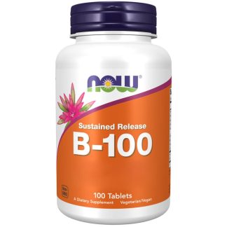 Now Foods, Vitamin B-100 Sustained Release, 100 tablets