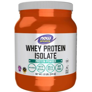 Now Foods, Whey Protein Isolate, unflavored, 544g