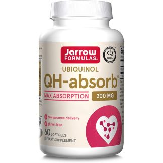 Jarrow Formulas, Ubiquinol, Q10 QH-absorb, 200 mg, 60 soft capsules