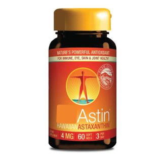 Nutrex, Astin, Hawaiian Astaxanthin, 4mg, 60 softgels