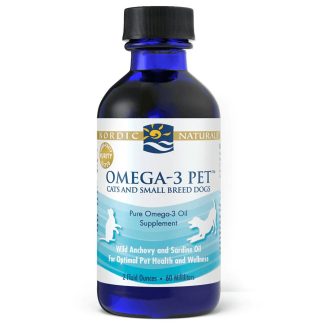 Nordic Naturals, Omega-3-Pet for cats and small dog breeds, 60ml